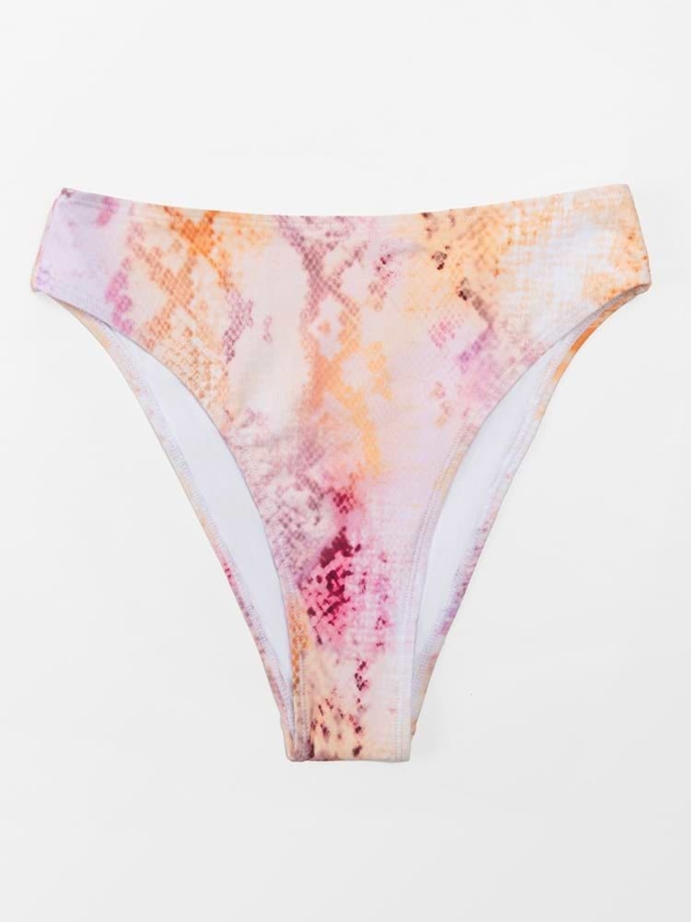 2/$25 Cupshe Pastel Tie-Dye Bikini Set | Ring Detail | Size Small - Picture 5 of 9
